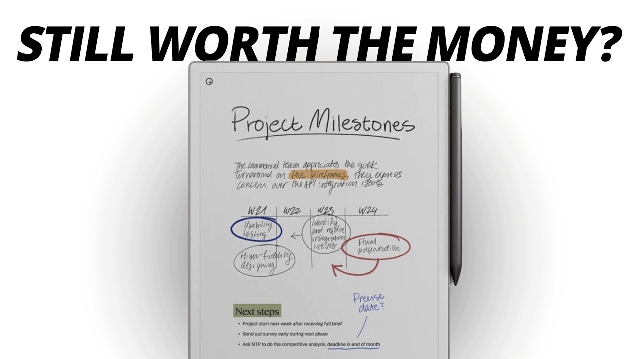 reMarkable Paper Pro Long Term Review - Still Worth The Money After 1 Year?