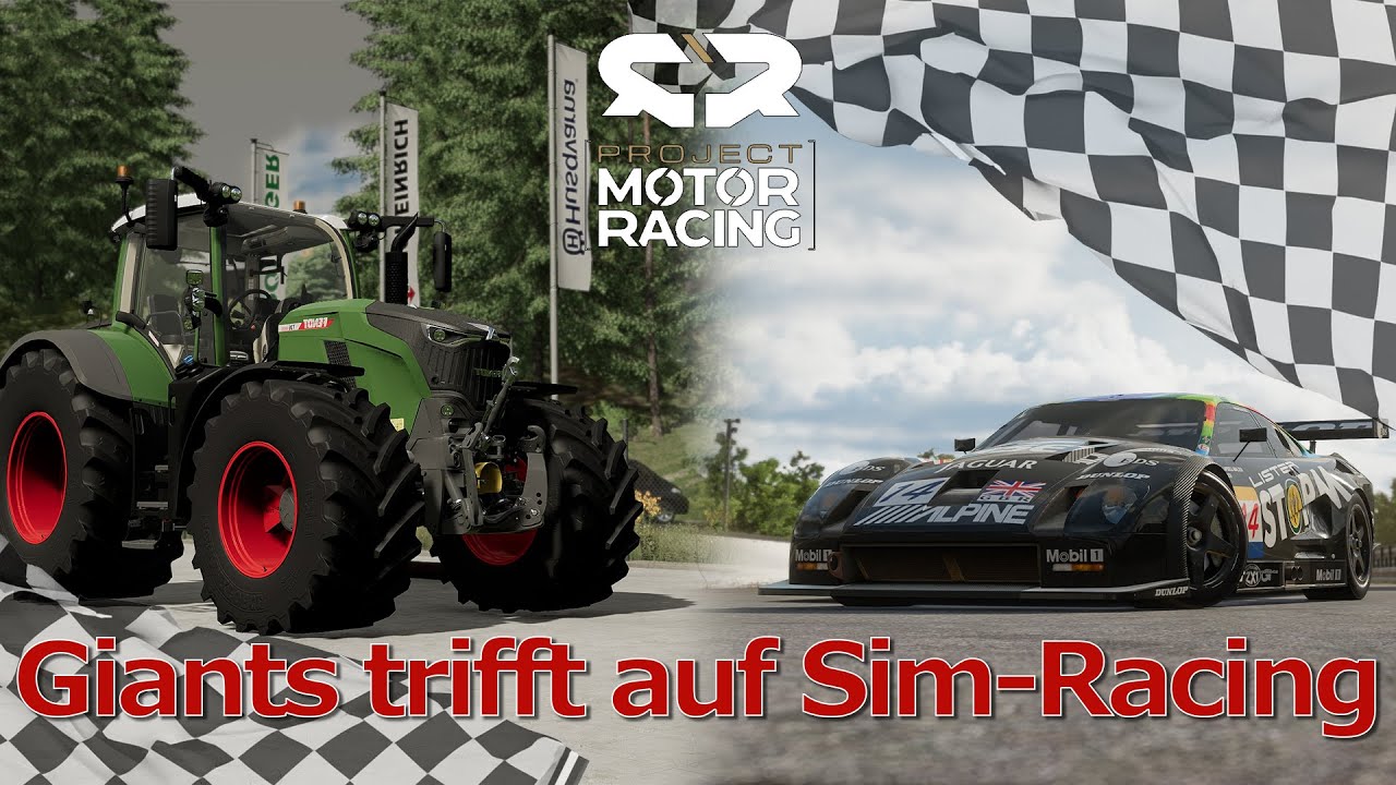 Giants und Sim-Racing, wenn der Landwirtschafts-Simulator auf Sim-Racing trifft