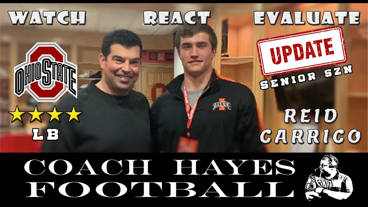 Ohio State 2021 signee is murdering dudes - Reid Carrico Updated Highlights (WRE)