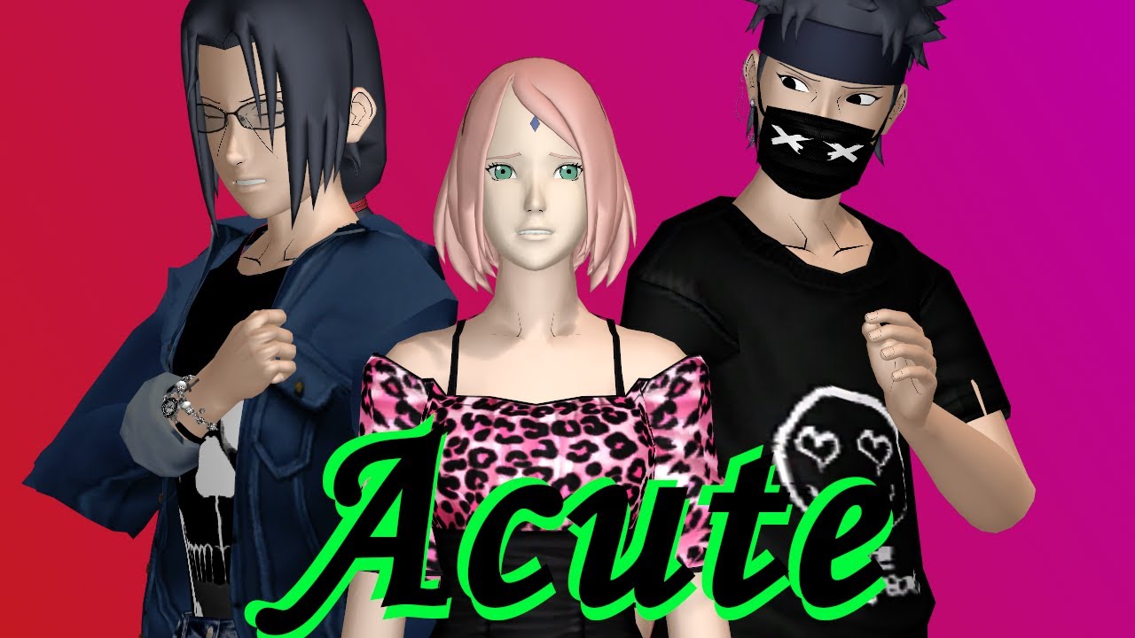 [MMD Naruto]Sakura, Shisui&Itachi - Acute XFor @The FairylettersX