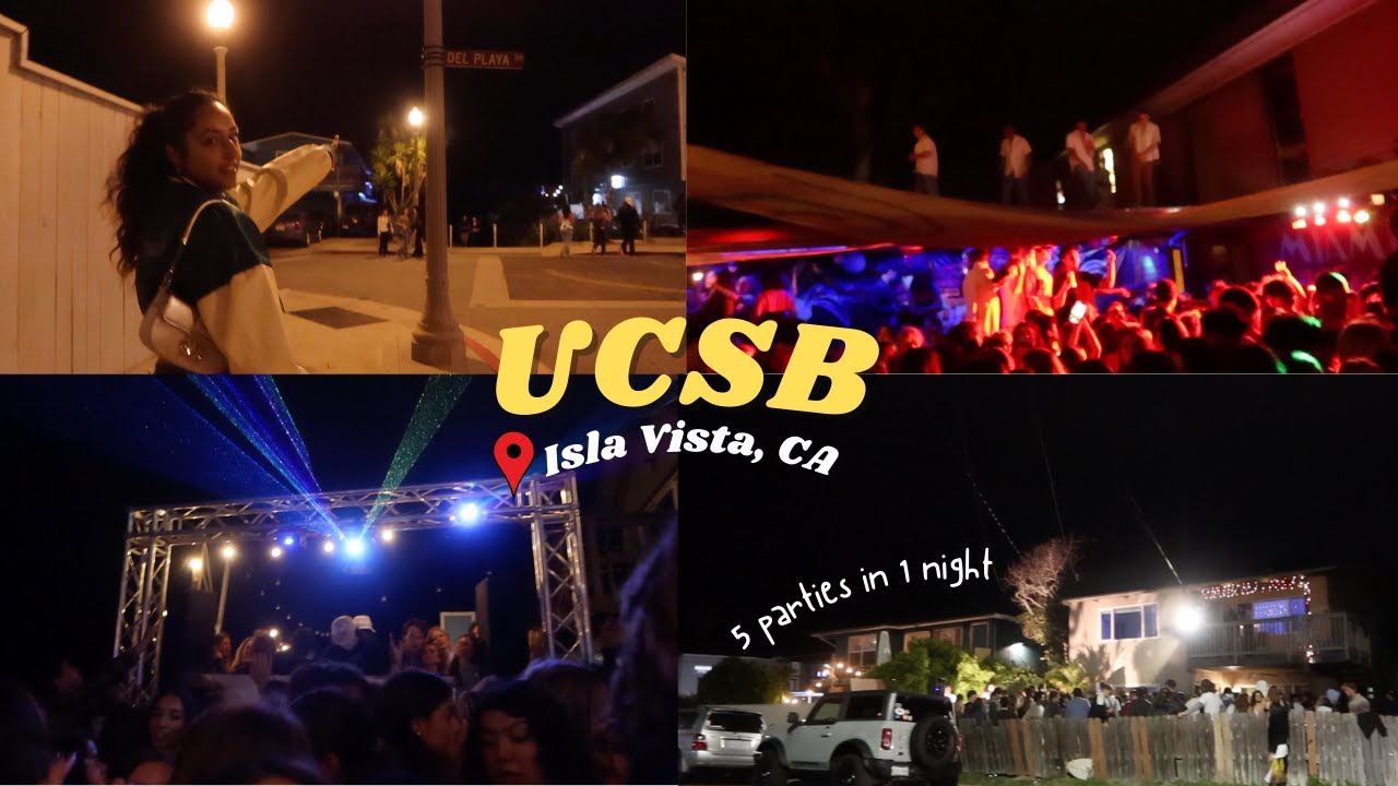 THE #1 PARTY SCHOOL:  friday night at UCSB
