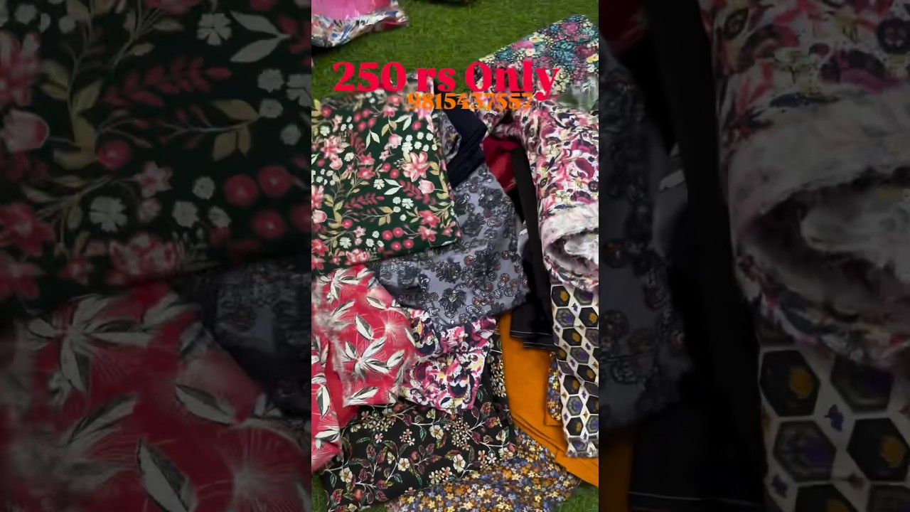 Amritsar biggest wholesale kapda market / Boutique suit 250 rs / 9815437557 / Pure Cotton suit