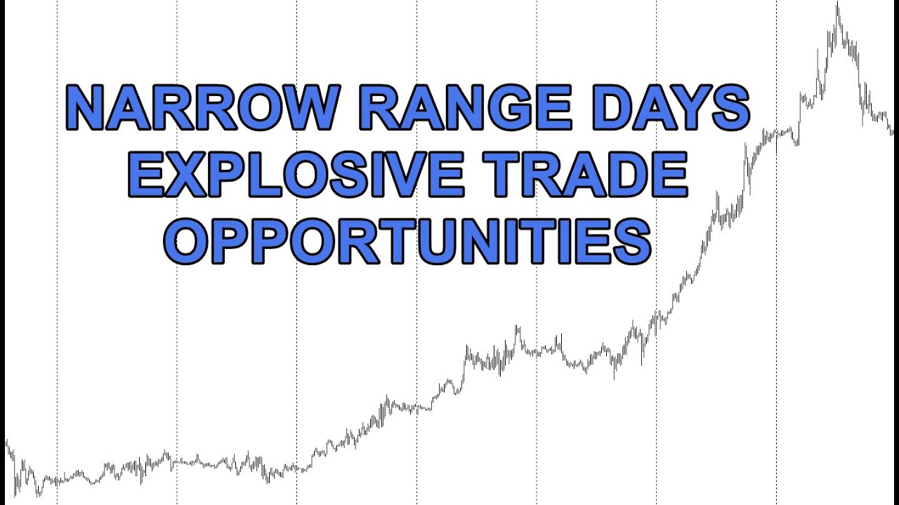 NARROW RANGE DAYS |  EXPLOSIVE TRADE OPPORTUNITIES