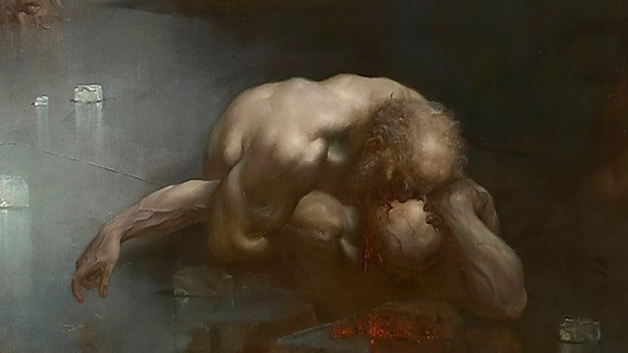 ¿Por qué este artista pintó un infierno de hielo?