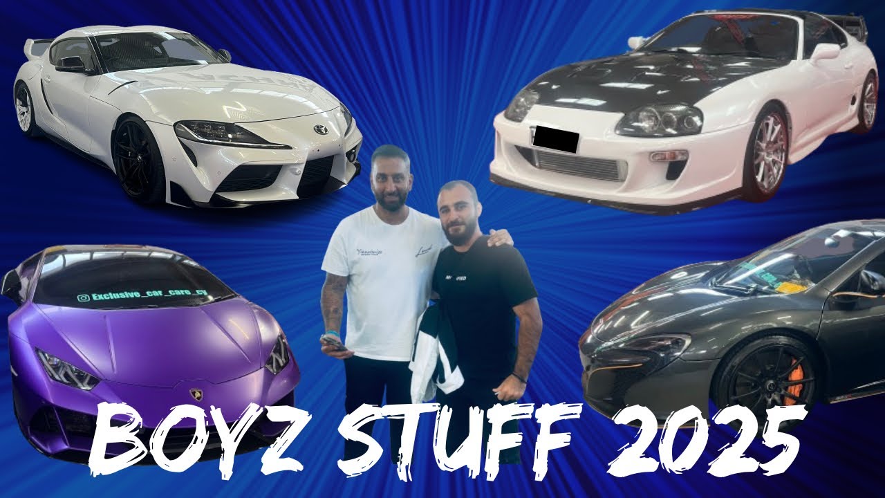 Πήγα στο Boyz Stuff Show 2025! | SG: Yiannimize🚗🔥