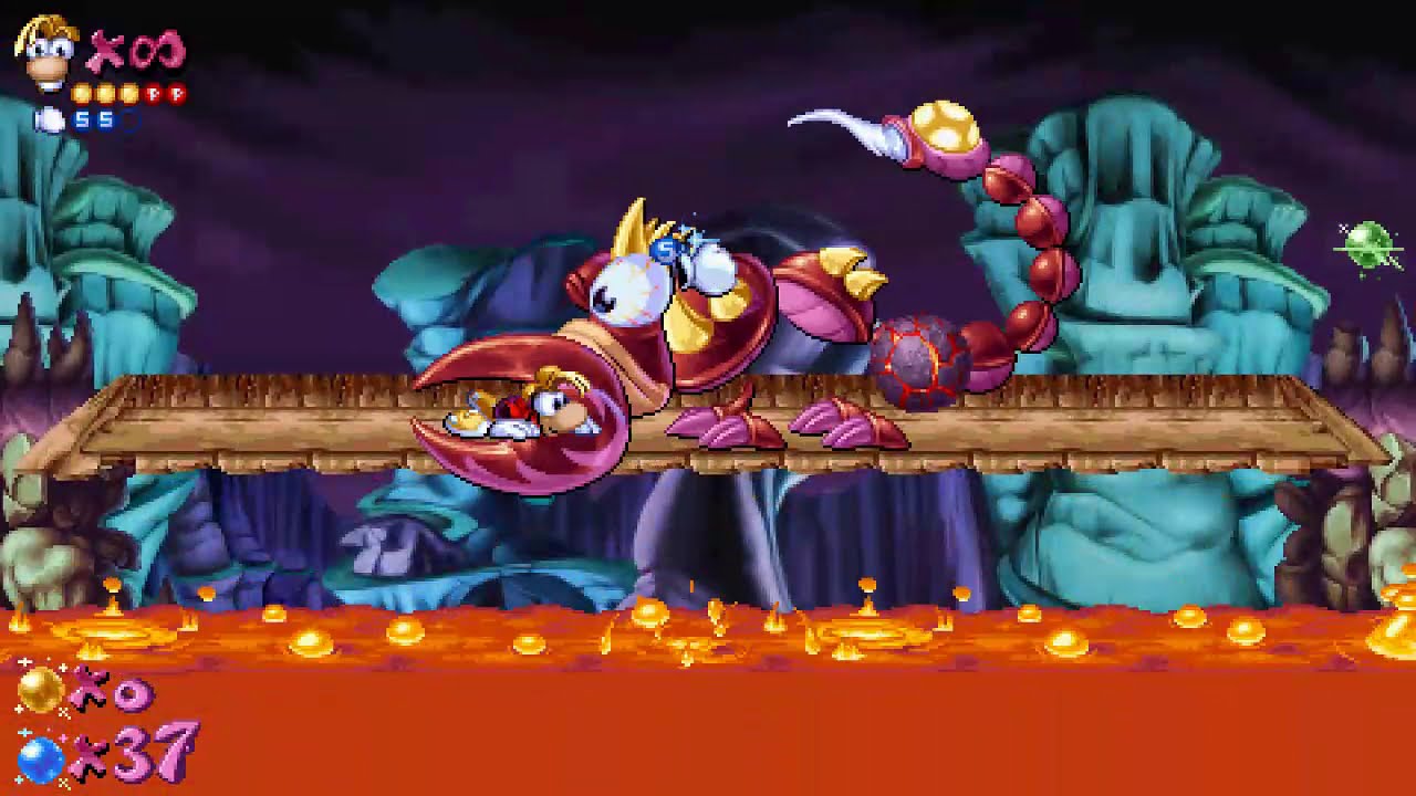 Rayman Redesigner custom levels by Ryemanni : Revenge of Mr Skops + They came from outer space.