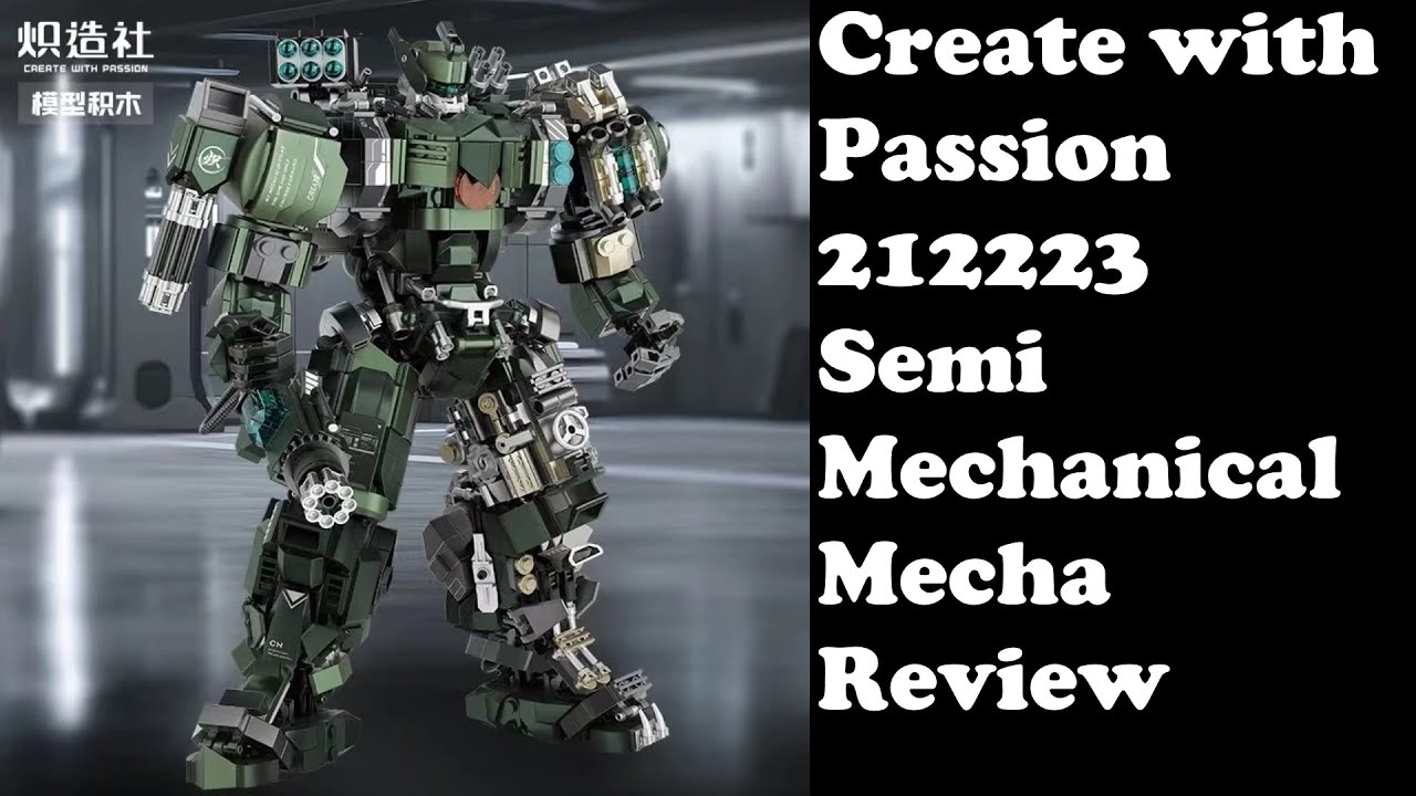 New Manufacturer - Create With Passion 212223 - Semi Mechanical Mecha - Review
