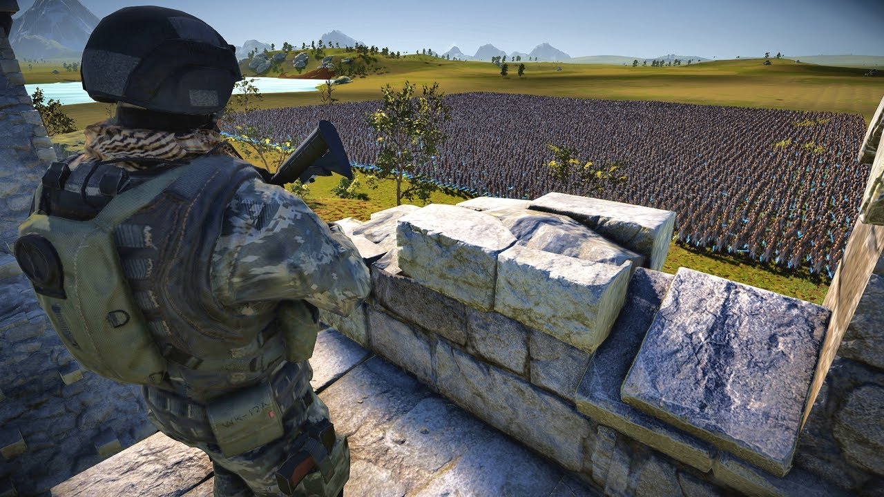 50,000 Modern Soldiers vs 60,000 Jedi - UEBS 2