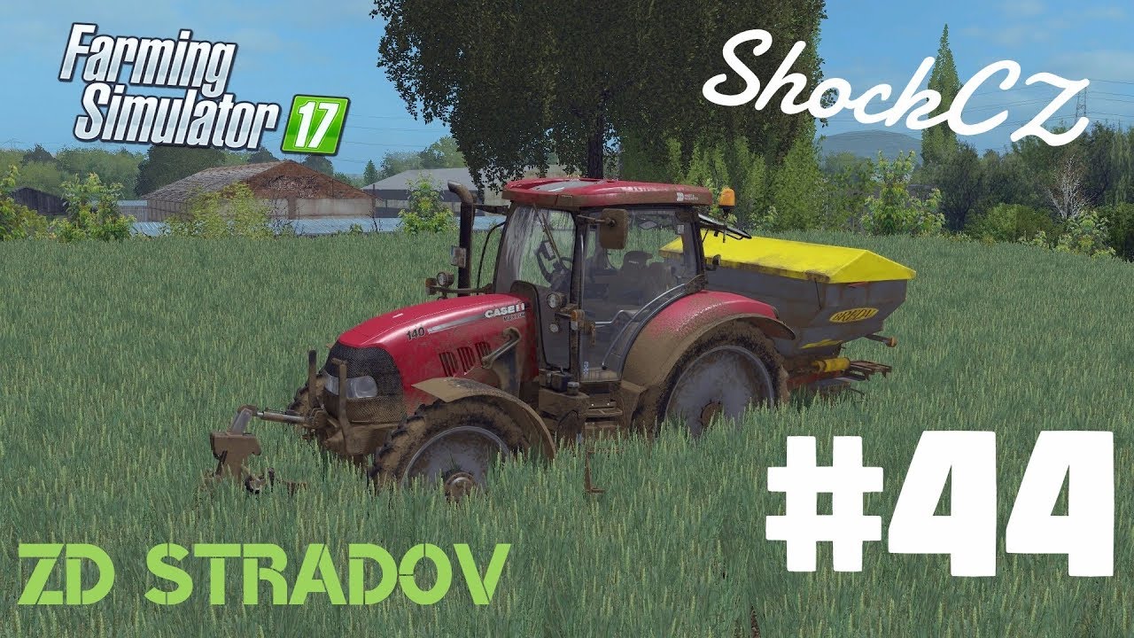 Sh0ck | Farming Simulator 17 | #44 - ZD Str&aacute;dov - hnojen&iacute;