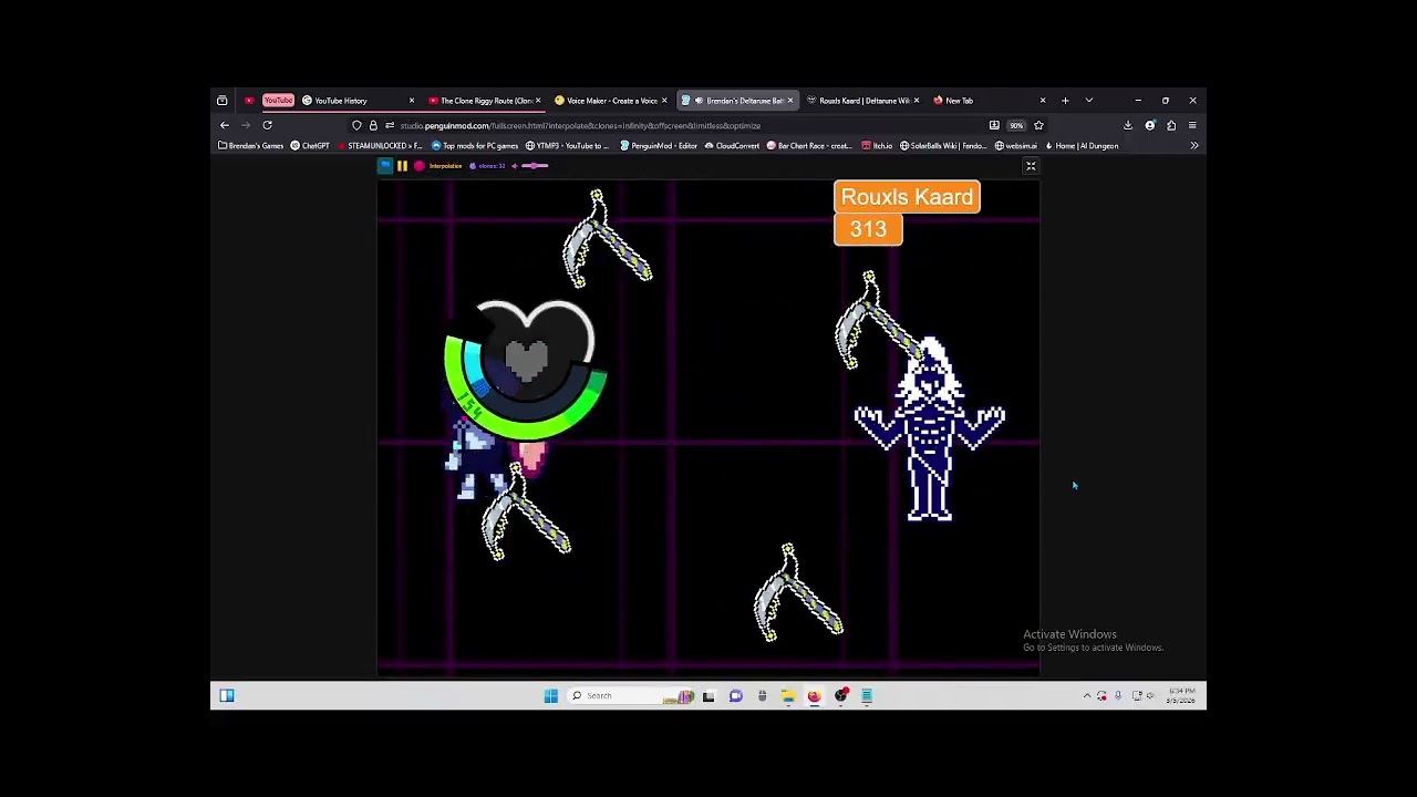 Deltarune Battle Simulator Because Why Not 1