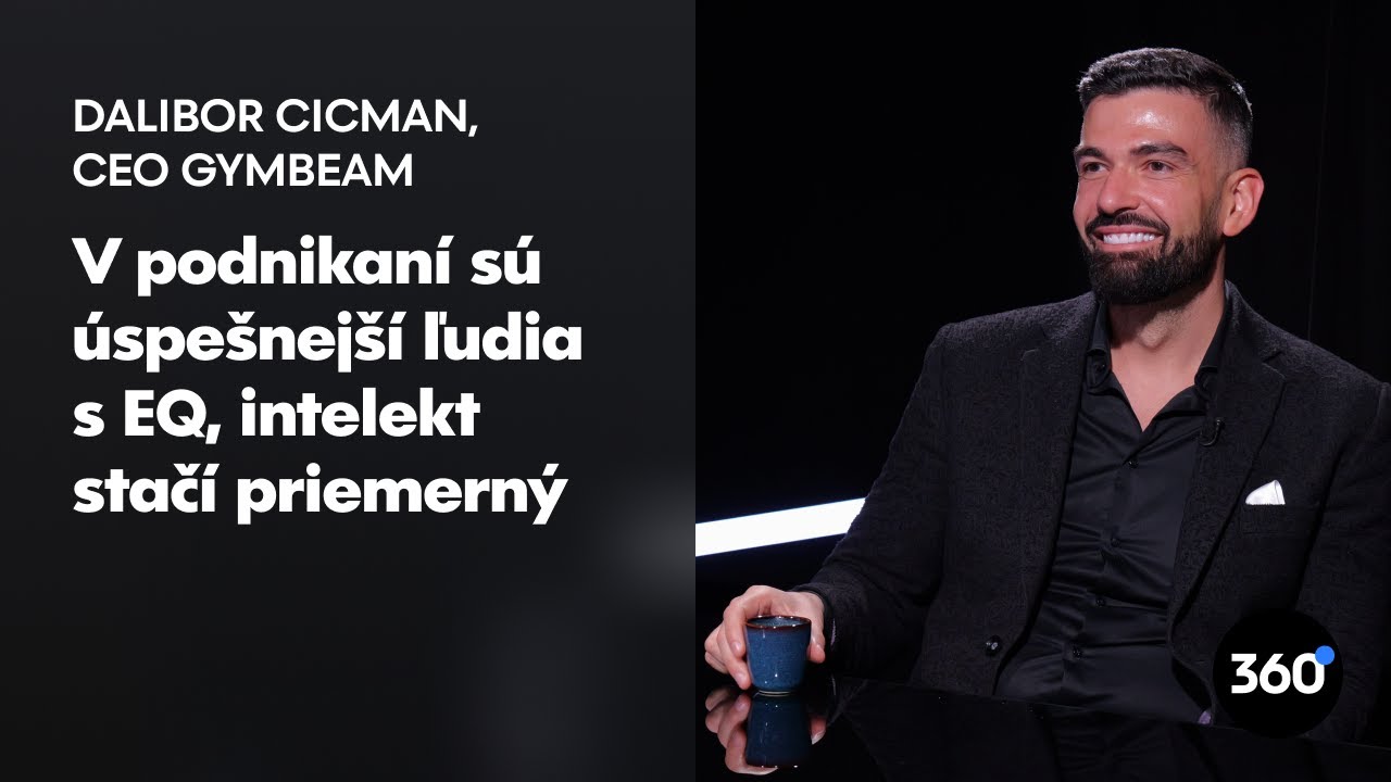 Šéf GymBeam Cicman: “Korupcia v krajine vplýva aj na hodnotu firmy. Aj preto sa sťahujeme do Viedne”