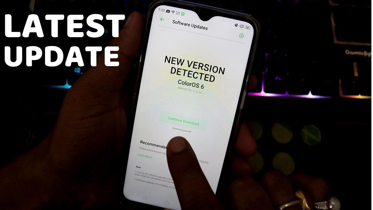Realme 3i Latest System Update!