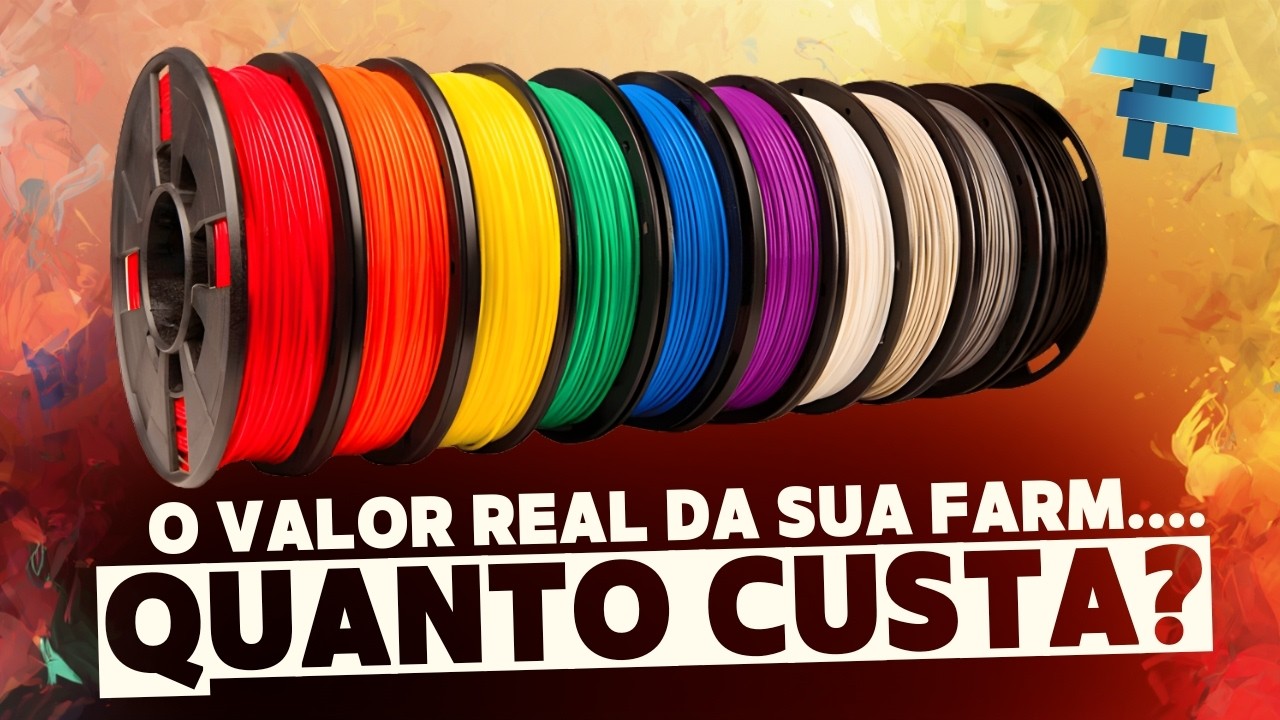 QUANTO CUSTA PRA COMEÇAR na IMPRESSÃO 3D? contei todos os VALORES que paguei!