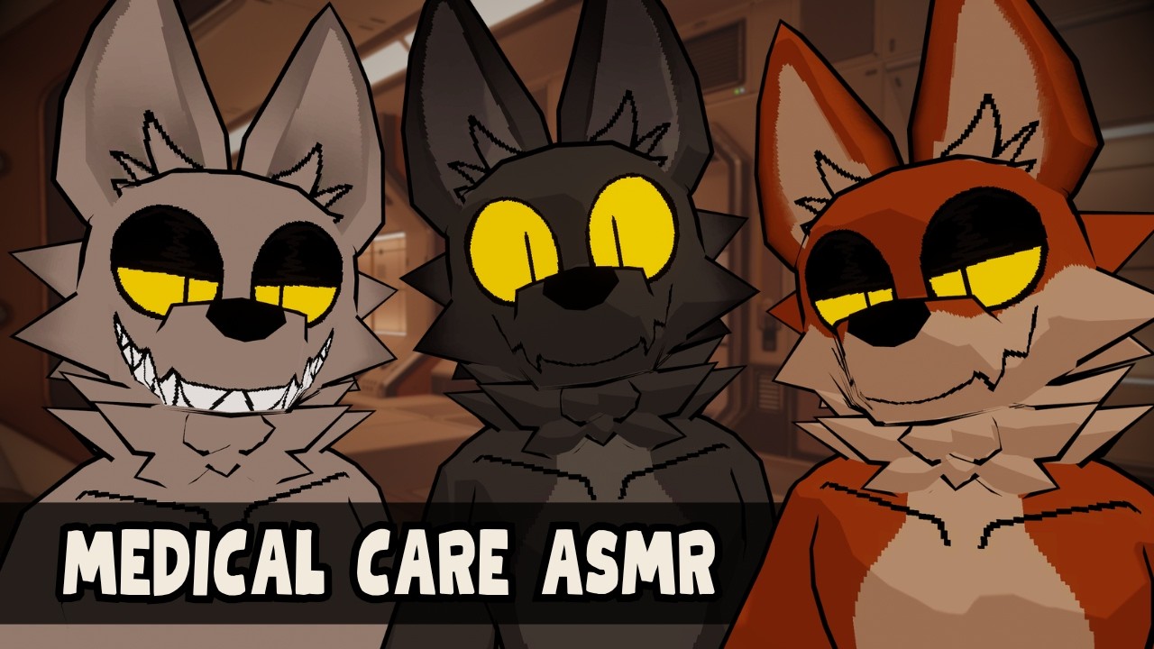 [Furry ASMR] Space Rescue Medical Care 🚀 | The Crew Examines You & Helps You Relax