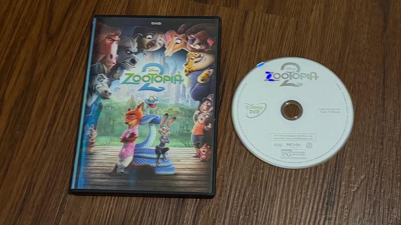 Начало мультфильма «Зверополис 2» (DVD, 2026)