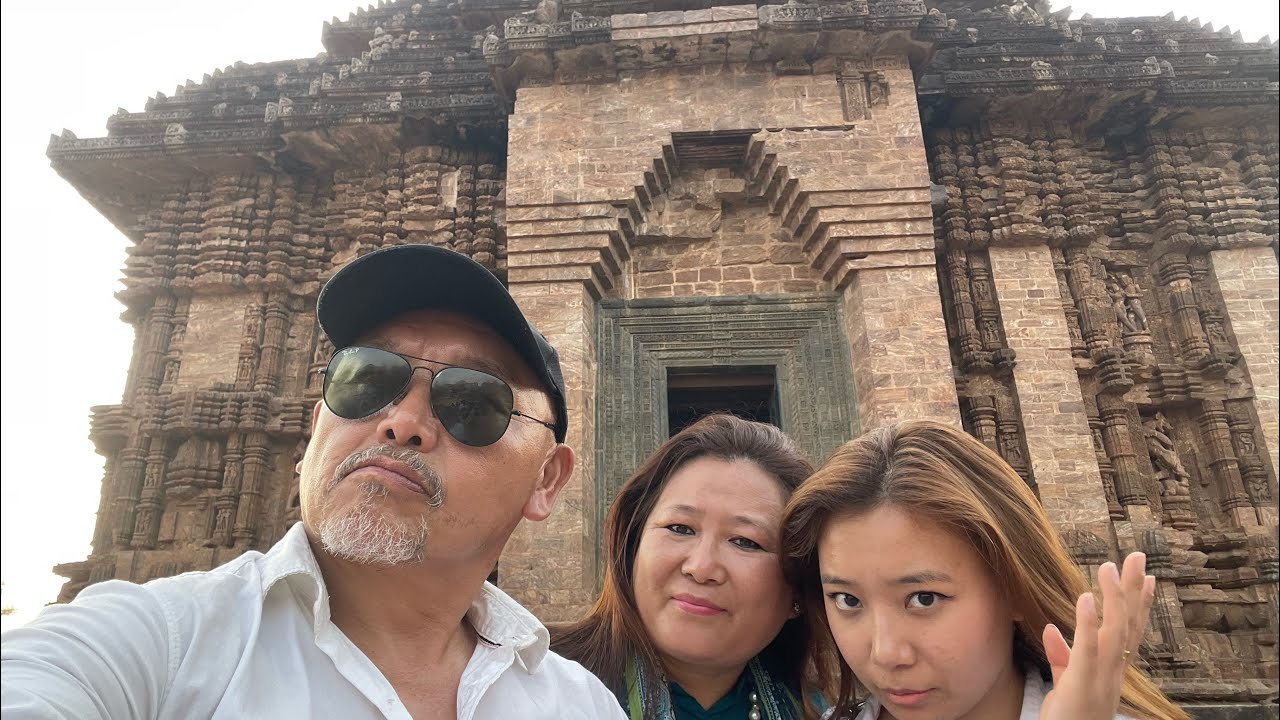sun temple in konark Odisha#heritage site#unisco #magnificient #familyvlogs#konarksuntemple
