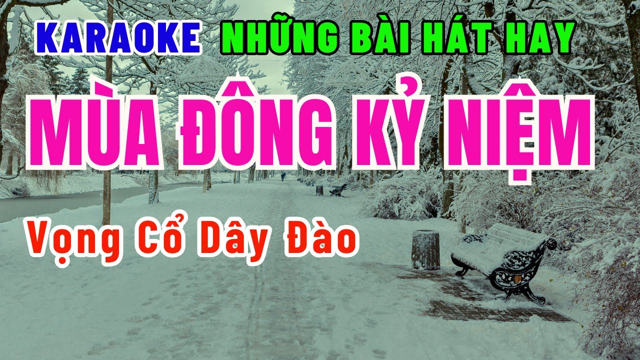 Karaoke vọng cổ || Mùa đông kỷ niệm || Dây đào, những bài hát hay