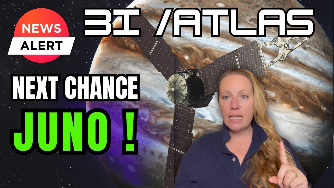 3I/Atlas is on its way to JUPITER and that could be OUR CHANCE ! We could use the JUNO Orbiter !
