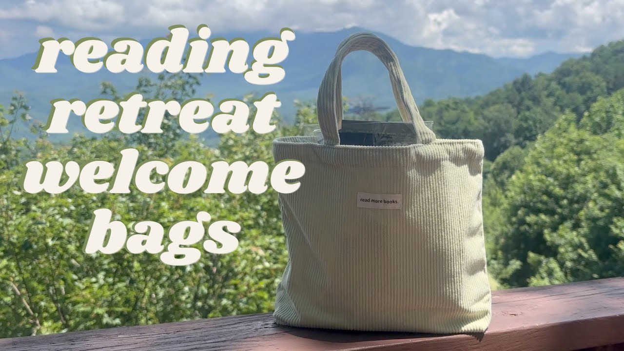 READING RETREAT; Welcome Bags + Books + Florals