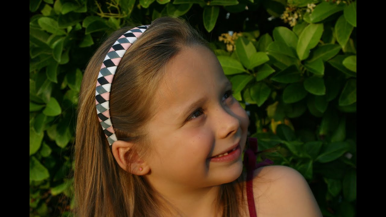 How To Make Ribbon Woven Headbands (Full Version)