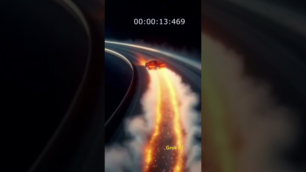“Racing Car” - This video was created with Grok AI. 