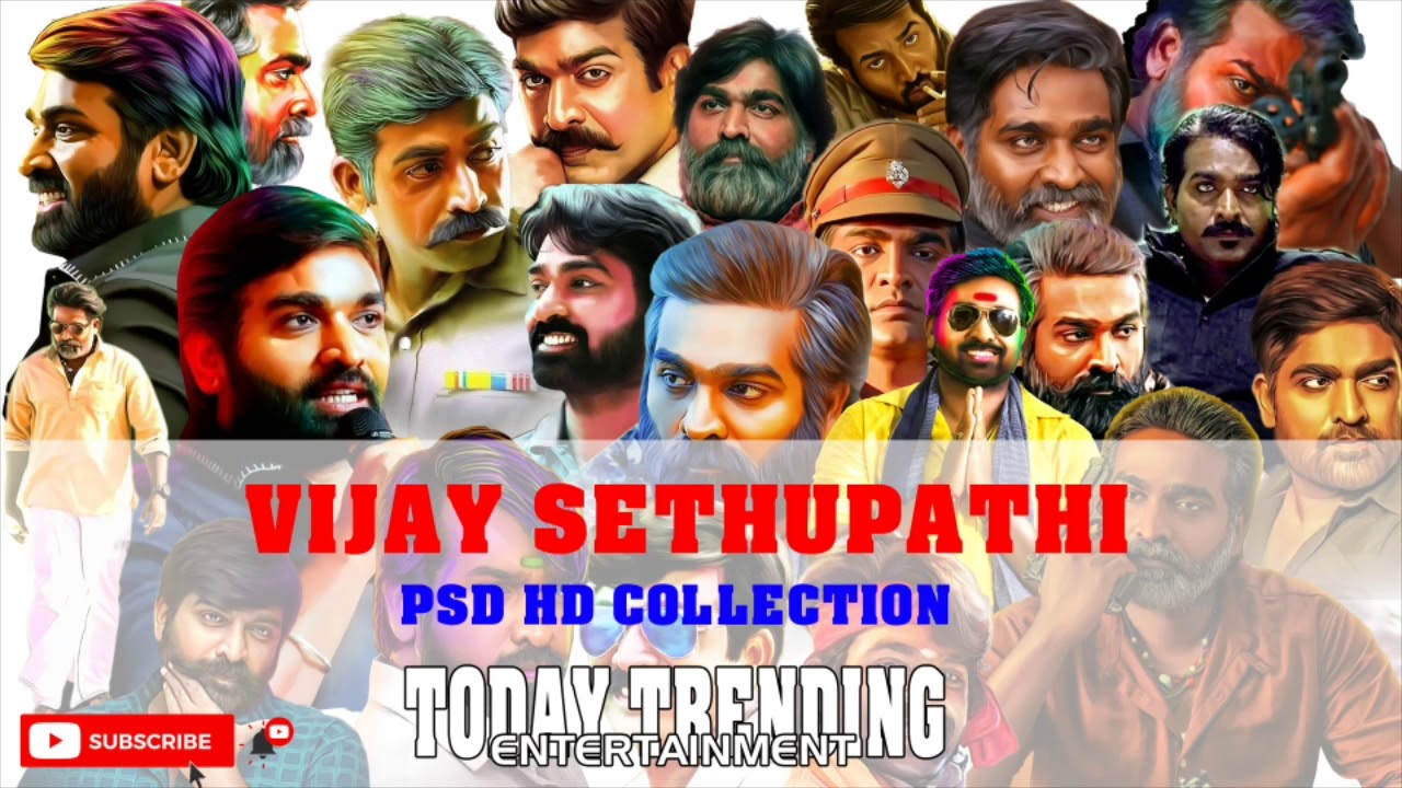 Vijay sethupathi free psd hd collection