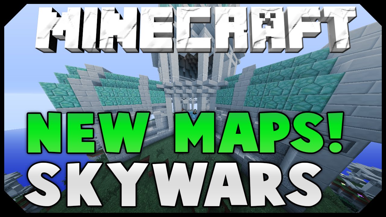 THE FOUR BRAND NEW MAPS! ( Hypixel Skywars )