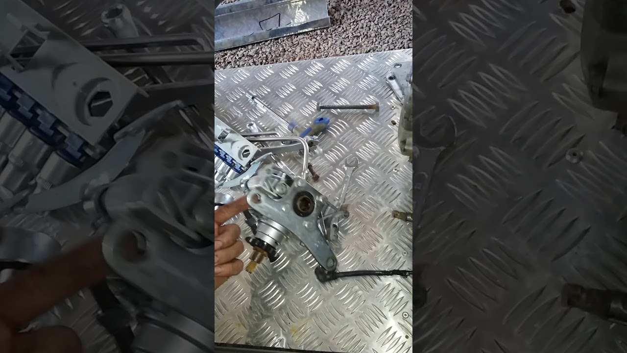 Kart Cross, como adaptar caixa de marcha ré.