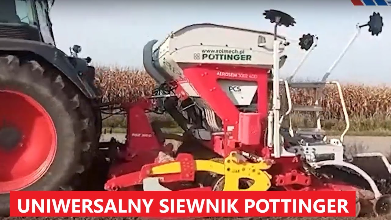 UNIWERSALNY SIEWNIK POTTINGER AEROSEM | ROLMECH