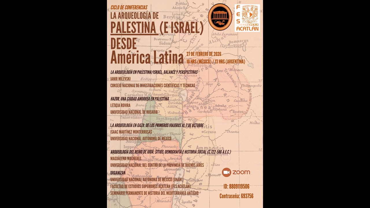 La arqueología de Palestina (e Israel) desde América Latina 27/02/2026