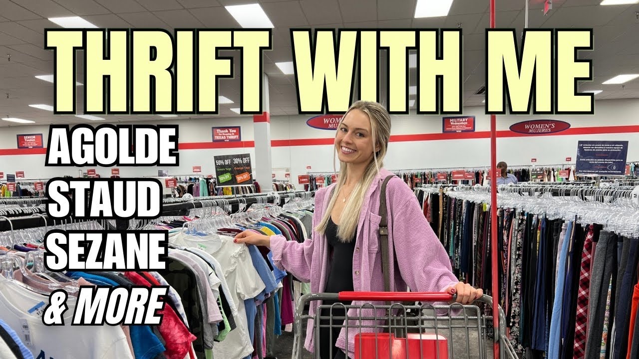 Thrifting at *FIVE* Thrift Stores | Thrift with Me + See All the Scores