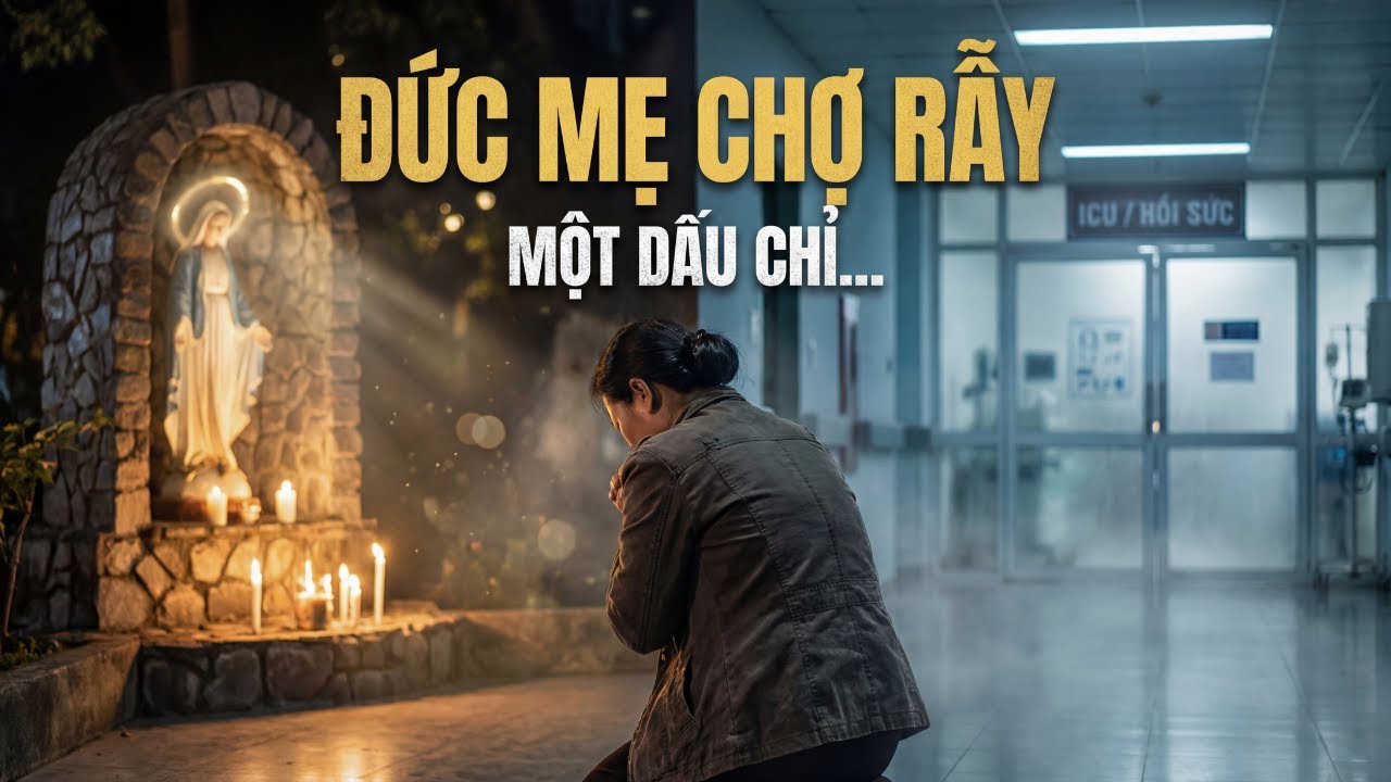 🙏 ĐỨC MẸ CHỢ RẪY: MỘT DẤU CHỈ KHIẾN TÔI BẬT KHÓC