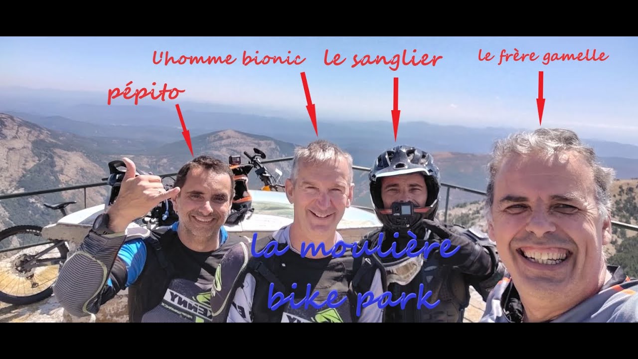 première session bike park la moulière 2025
