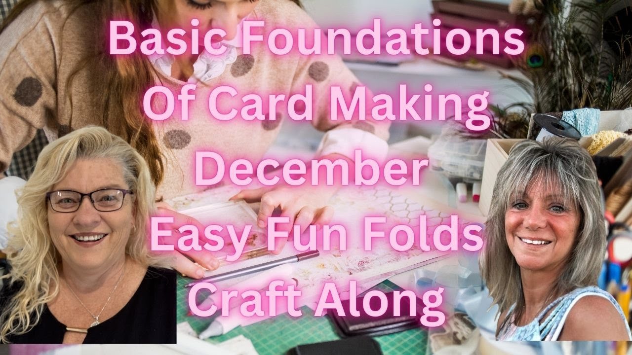 Last Craft Along of 2025! ✂️ Easy Fun Folds for Beginners
