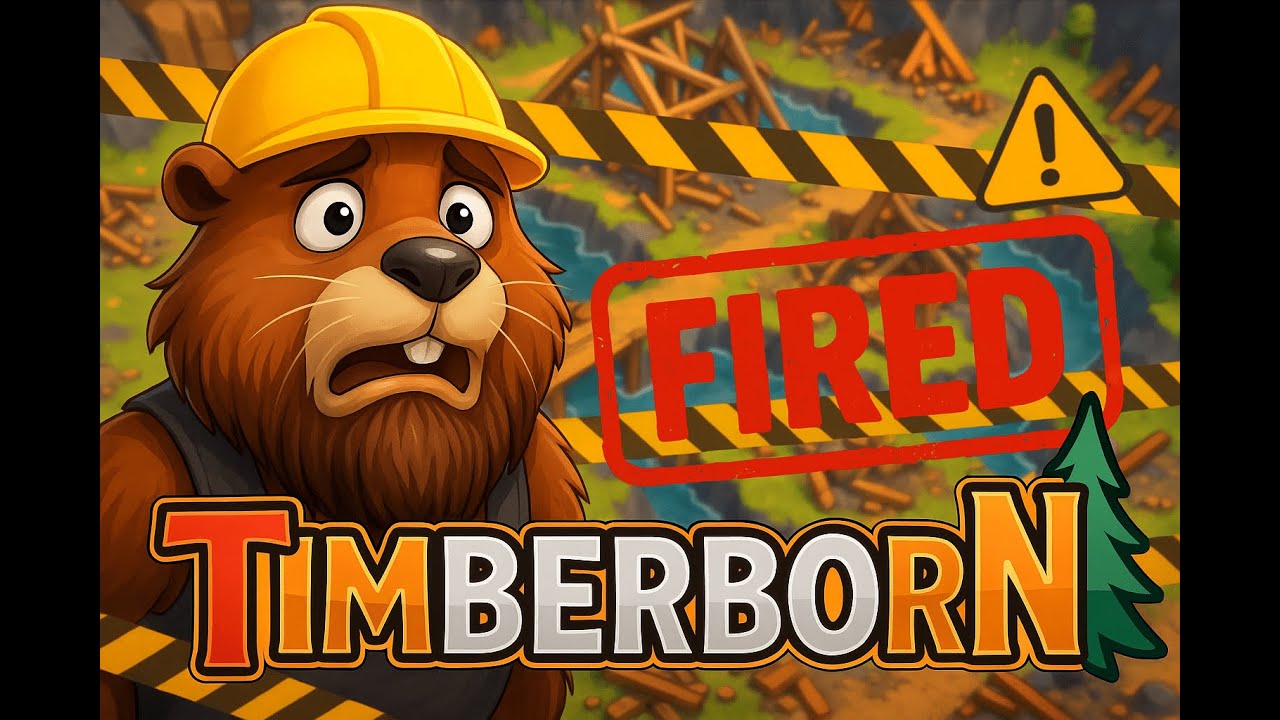 Timberborn: I “Fired” a Beaver, and a Badtide Struck - S01E03