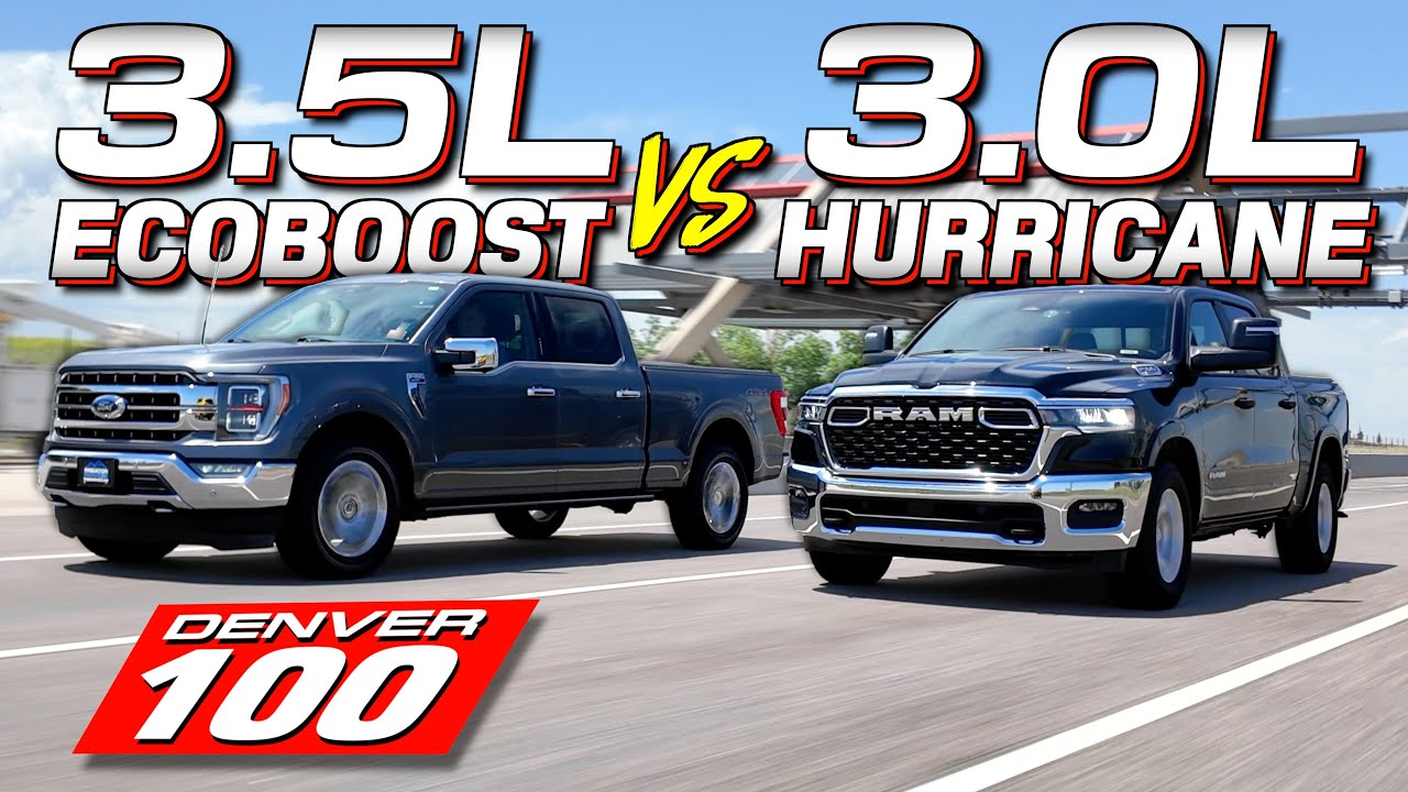 Новый Ram 1500 Hurricane против Ford F-150 EcoBoost: результаты НАМНОГО ближе, чем вы могли бы по...