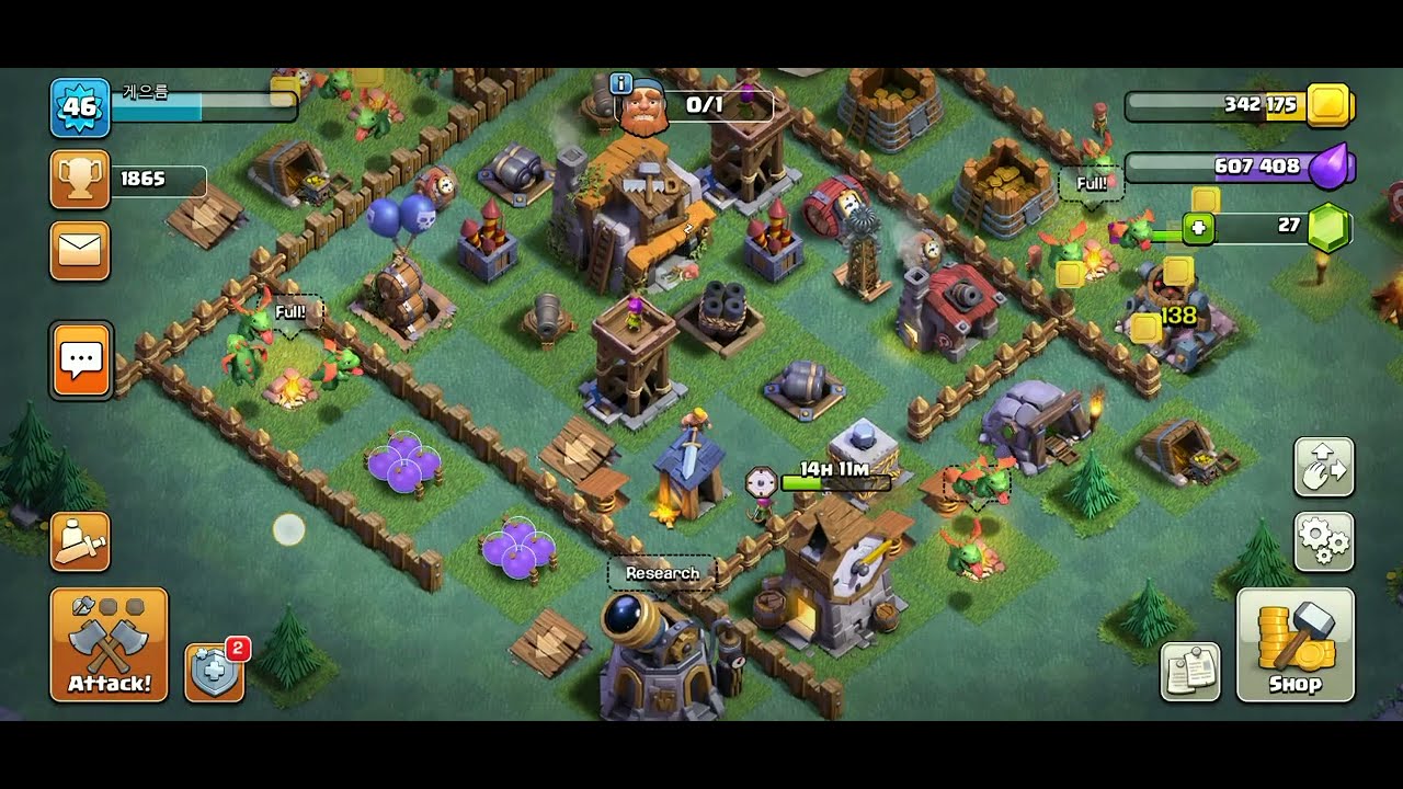 Clash Of Clans gameplay (no commentary)