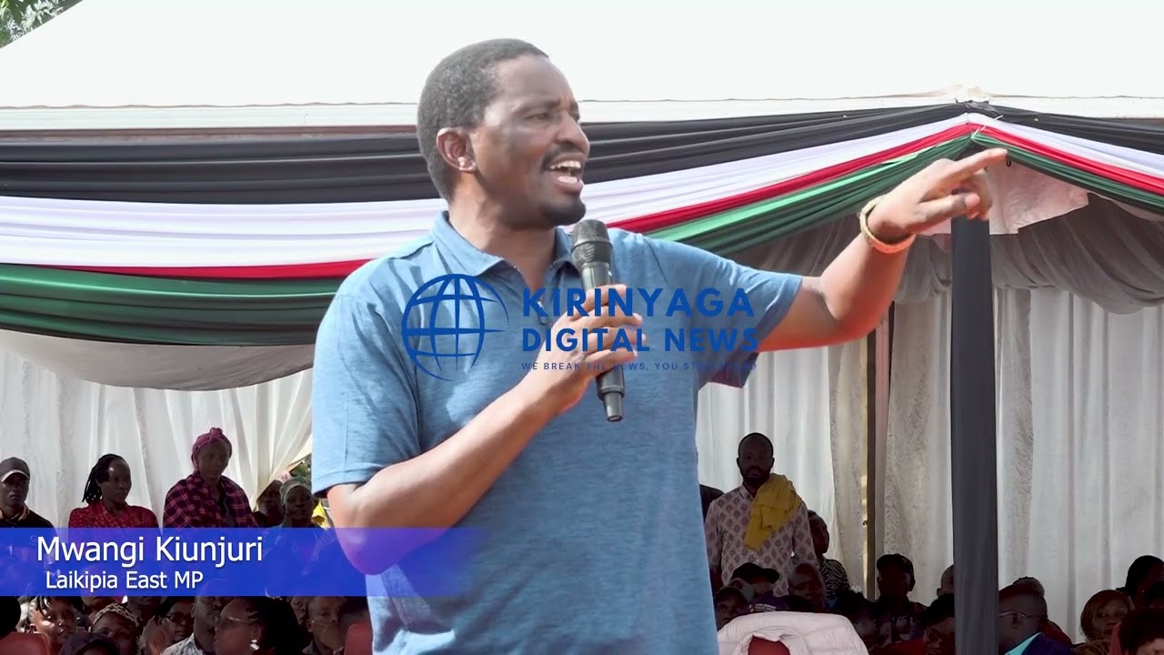 Msifanye makosa ya kuchagua chama!- Mwangi Kiunjuri