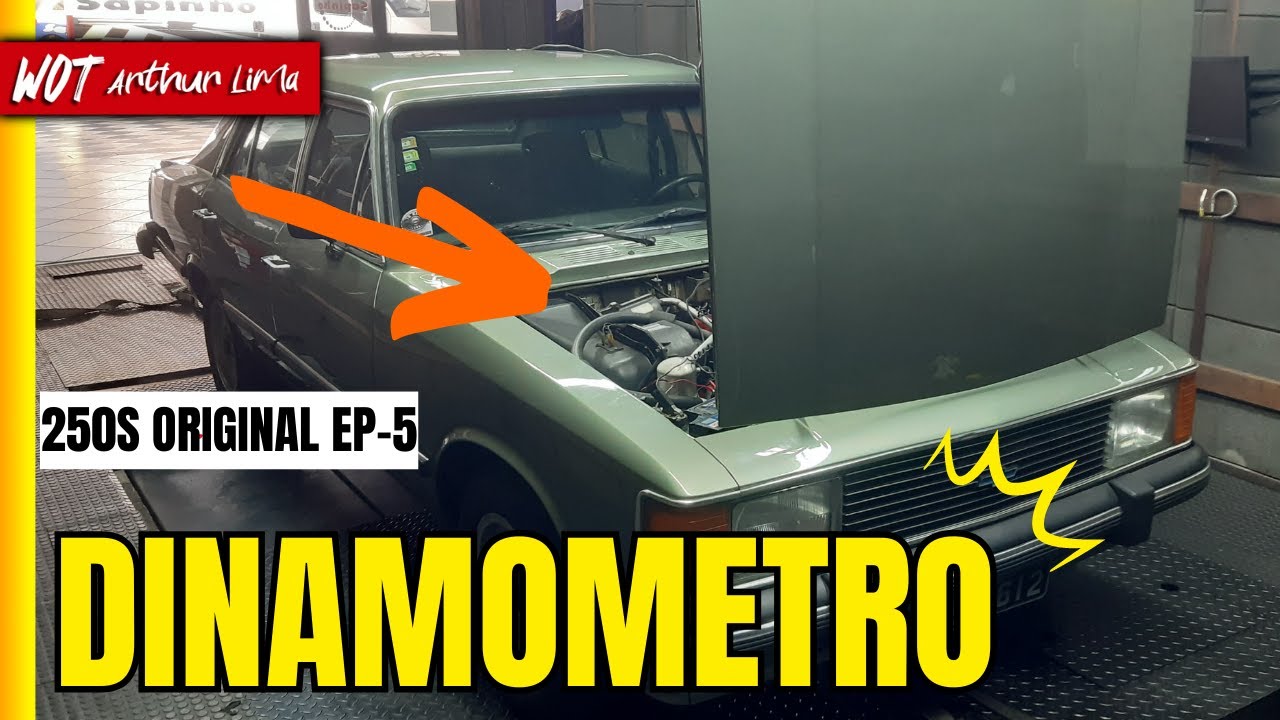 OPALA 250S 1984 DINAMOMETRO EP-5 (W.O.T. PREPARAÇÕES)