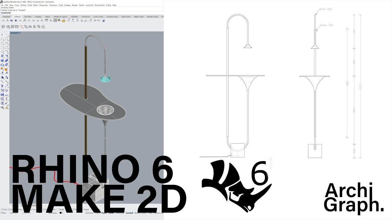 How to Make 2D in Rhino: The Secret Hack for Architecture Students