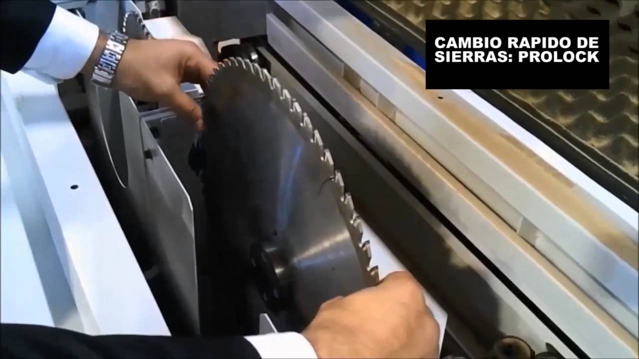Seccionadora Horizontal CNC Marzica Quadra 320 y Quadra 380