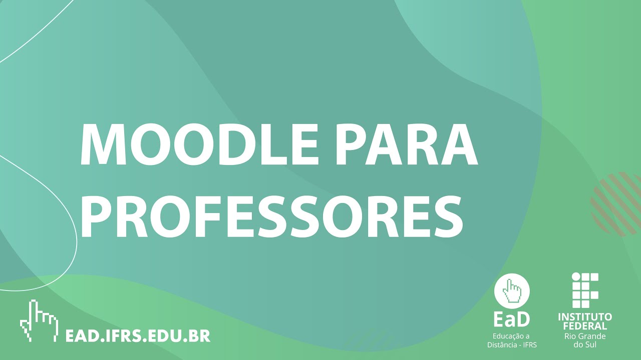 Apresentação Moodle para Professor