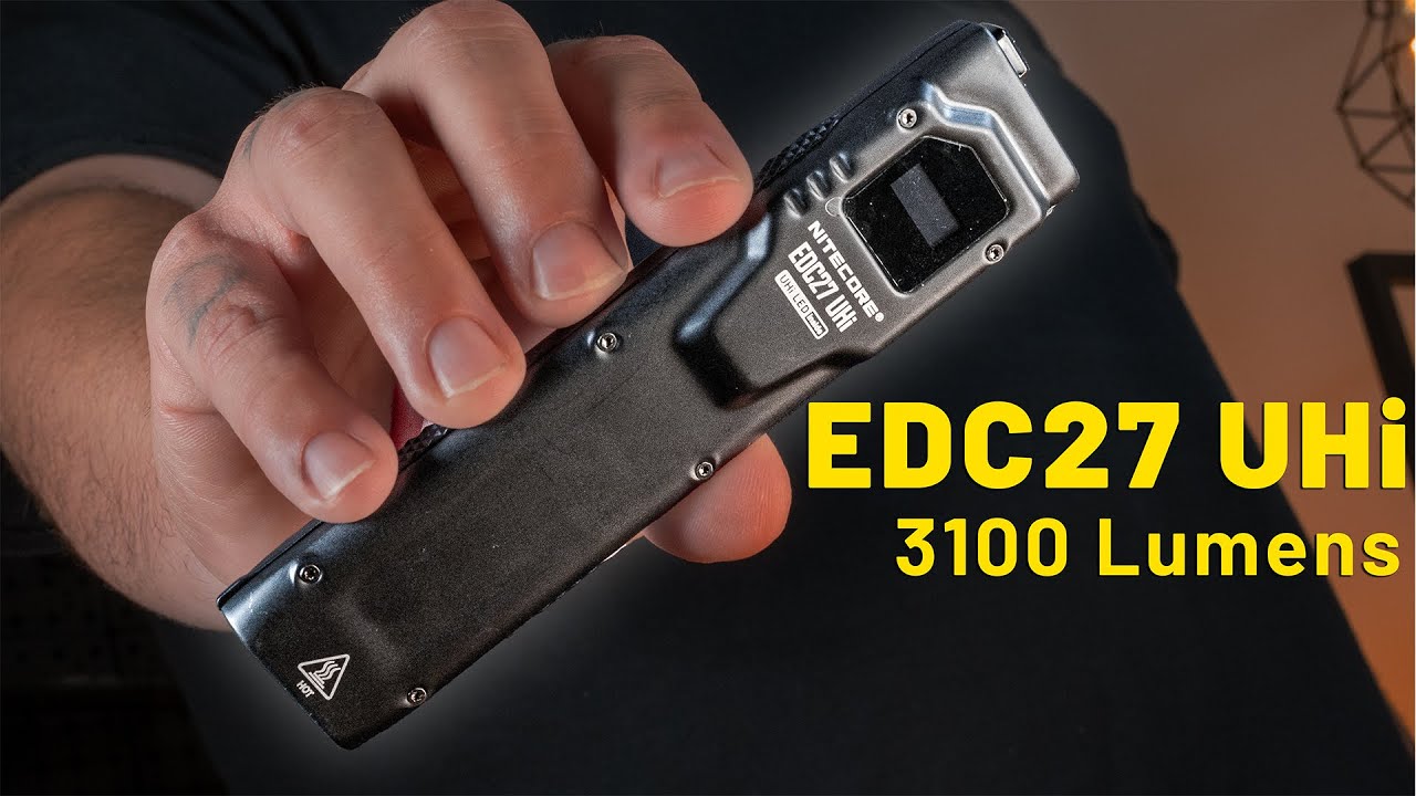 Next Gen of Tactical Brilliance! | The Nitecore EDC27 UHi