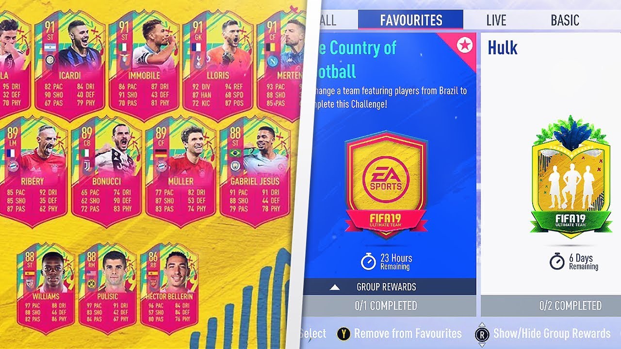 CARNIBALL NEW SBCS & PACKS! (FIFA 19 Live Stream)
