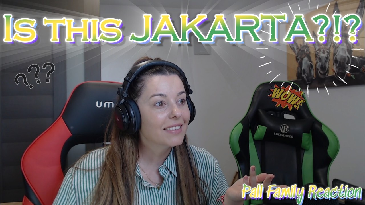 🇮🇩  Can’t believe THIS is Jakarta! | Pall Family Reaction!  🇮🇩