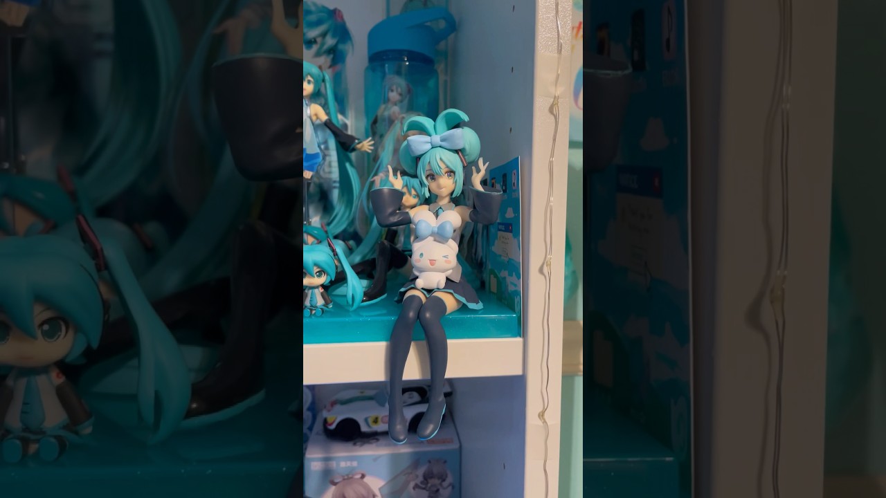 Miku x Cinnamoroll Premium Chokonose Figure Unboxing ☁️🩵