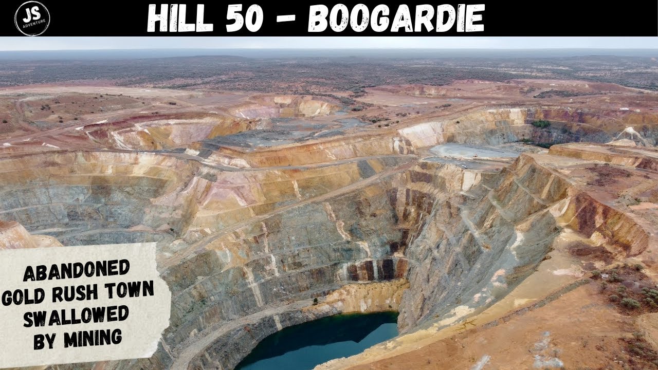 Travelling Australia: Exploring Mt Magnets Abandoned Mining town, Hill 50 and Boogardie!