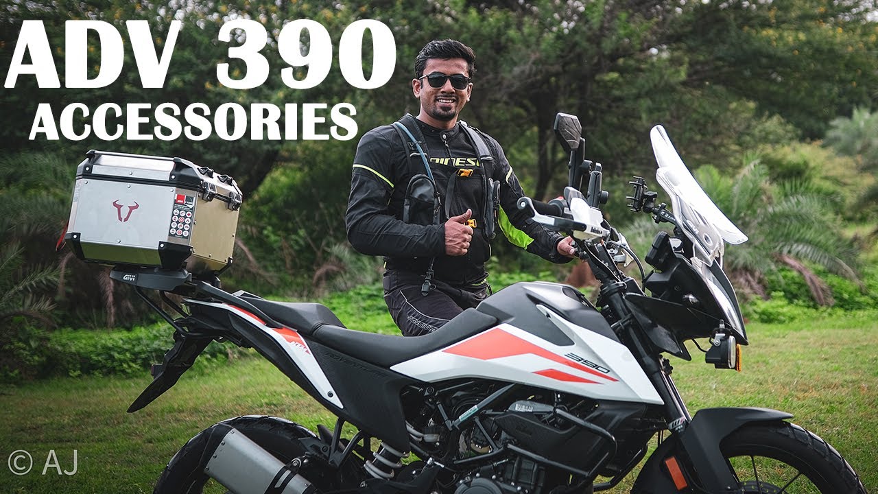 Touring Accessories For The KTM ADV 390 | Customized ADV 390 | AJ 390 |