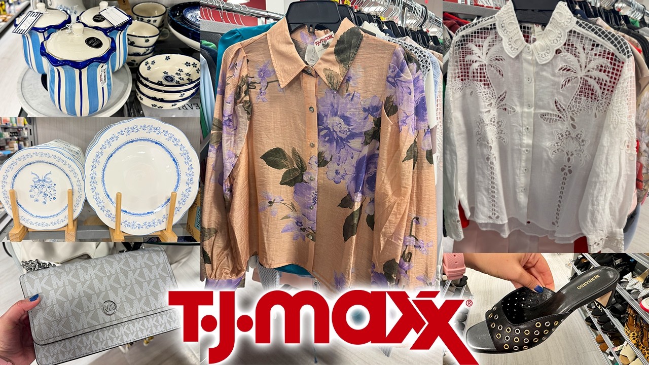 🌷 TJ MAXX NEW SPRING 2026 FINDS 💖 DESIGNER FASHION & HOME DECOR | BAGS, SHOES & TABLEWARE