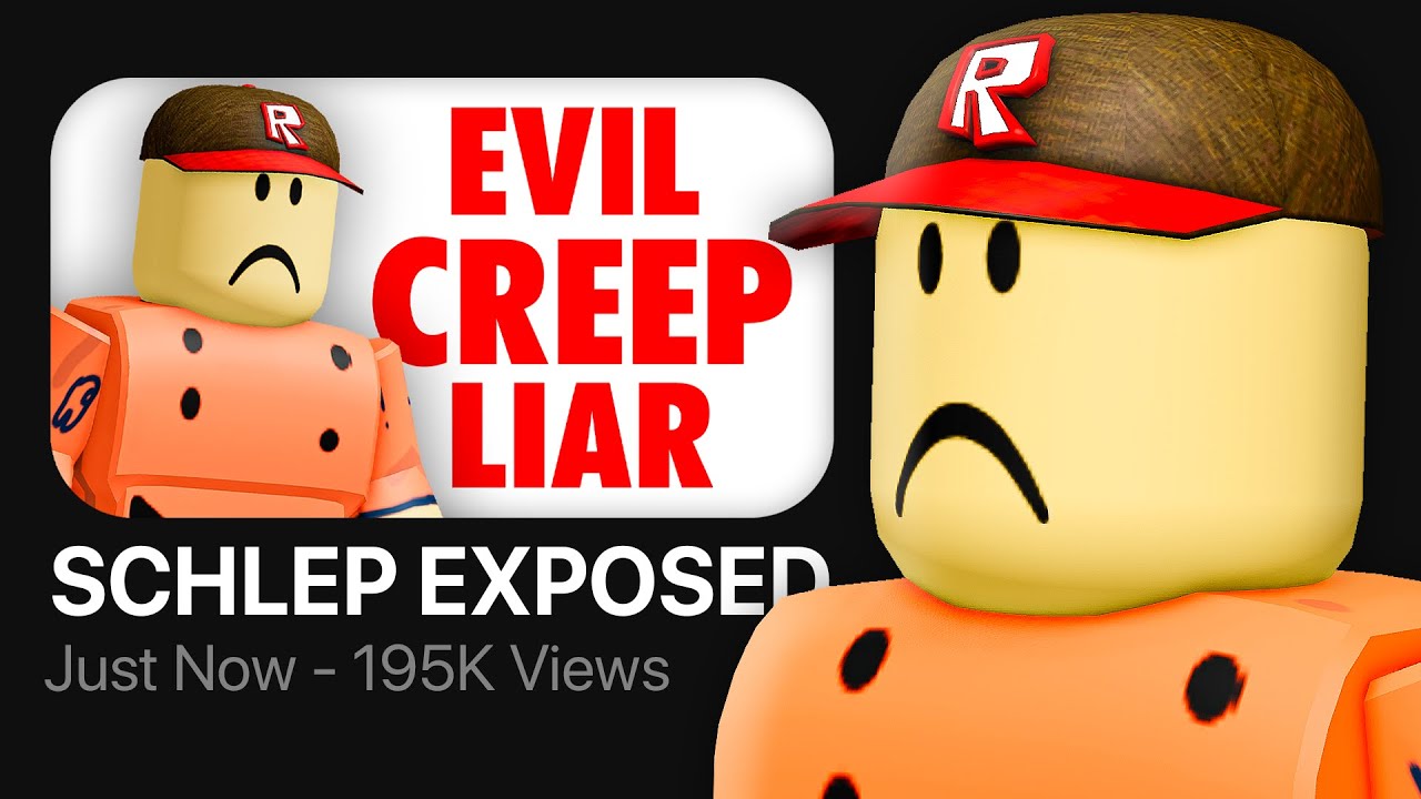 This Roblox YouTuber Tried To Ruin Schlep’s Career